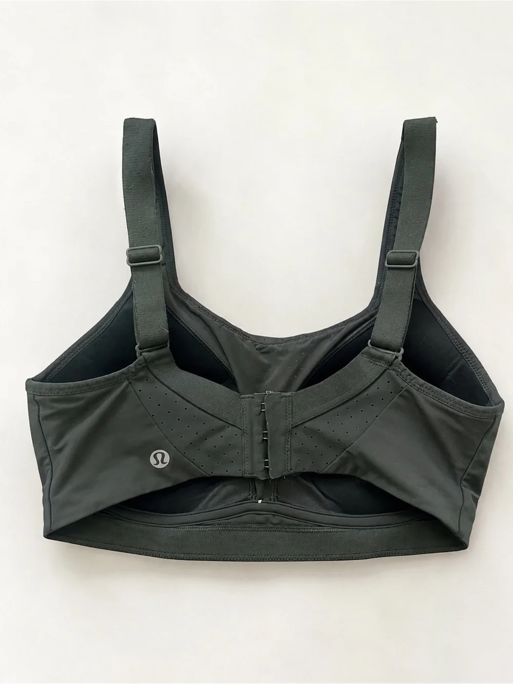 lululemon athletica dark green High-Impact Sports Bra
